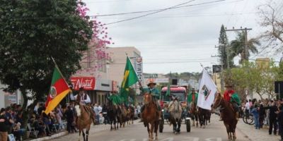 Veja o itinerário do Desfile Farroupilha em Camaquã
