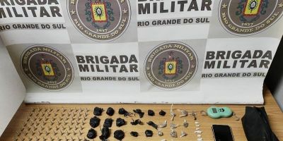 Homem é preso por tráfico de drogas pela Força Tática em Cristal