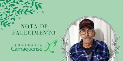 OBITUÁRIO: Nota de Falecimento de João Vicente Abel, de 80 anos