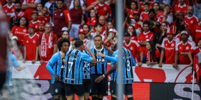 Mesmo prejudicado pela arbitragem, Grêmio vence de virada o Inter no Beira-Rio pelo Brasileirão