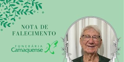 OBITUÁRIO: Nota de Falecimento de Escolástico Klein de Moura, de 90 anos