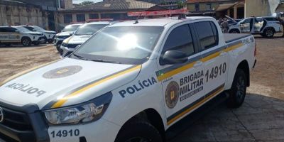 Brigada Militar de São Lourenço do Sul recebe nova viatura