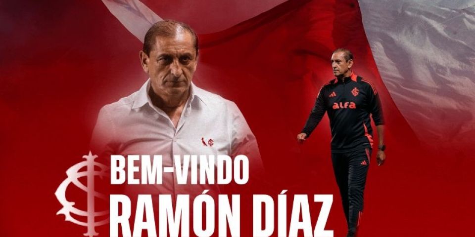 Ramón Díaz é anunciado como novo treinador no Inter