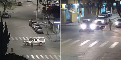 VÍDEO: carros avançam preferencial e provocam colisões com motocicletas em Camaquã
