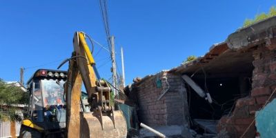 “Bunker” usado para venda de drogas é destruído no RS