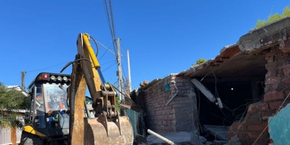 “Bunker” usado para venda de drogas é destruído no RS