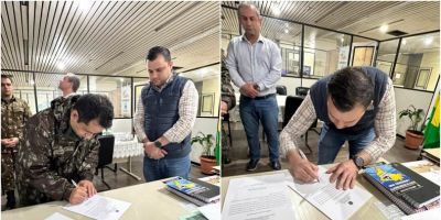 Prefeito Abner Dillmann toma posse como presidente da Junta de Serviço Militar de Camaquã
