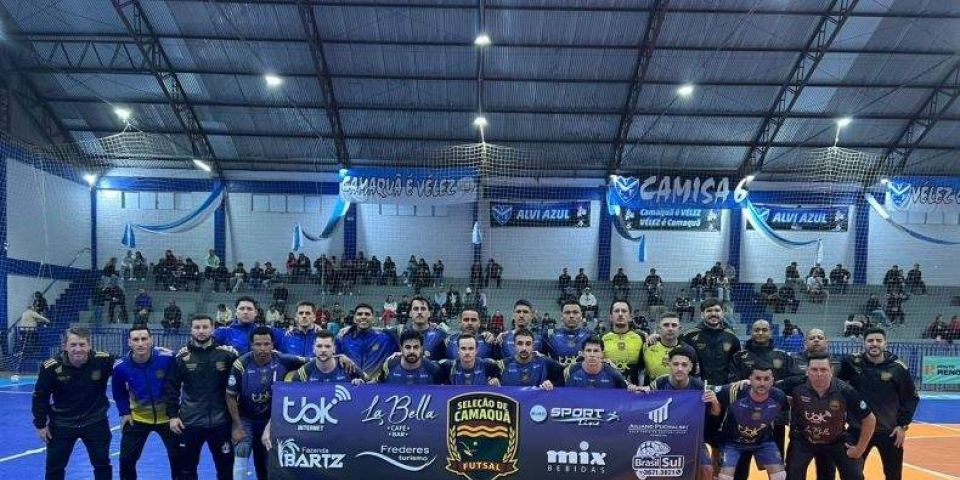 Seleção de Camaquã estreia na CCDF com goleada de 9 a 2 sobre a Seleção de Cristal