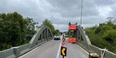 Ecovias Sul desvia tráfego de veículos para realização de obra na Ponte do Retiro, na BR-116