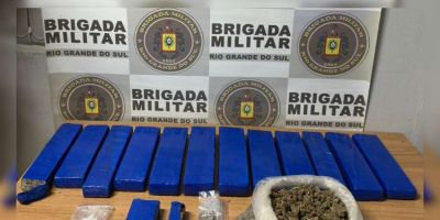 Homem de 23 anos é preso por tráfico de drogas em Camaquã