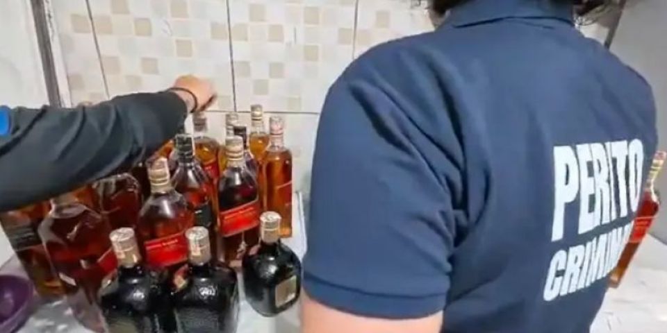 Polícia do Rio apreende bebidas suspeitas na capital e Baixada