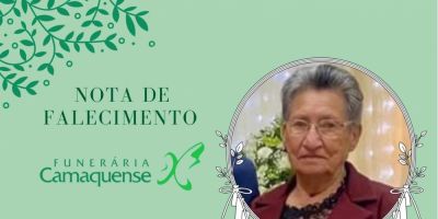 OBITUÁRIO: Nota de Falecimento de Maria Eloy Abreu dos Santos, de 91 anos