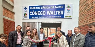 Nova UBS é inaugurada no bairro Cônego Walter em Camaquã
