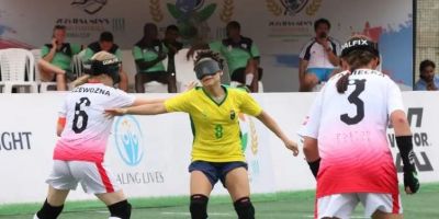 Brasil avança às semifinais do Mundial de futebol de cegas na Índia