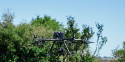 Núcleo Integrado de Previsão realiza levantamento aéreo com drone em Cristal