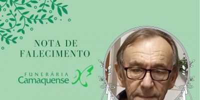 OBITUÁRIO: Nota de Falecimento de Raul Pereira Scherer, de 75 anos