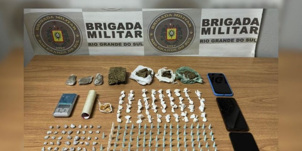 Dois homens são presos por tráfico de drogas em Arambaré