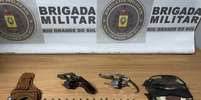 Jovem de 24 anos é preso por posse ilegal de arma de fogo em Cristal