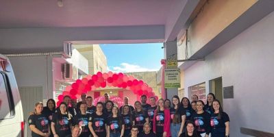 Atos da campanha Outubro Rosa são realizados em Chuvisca