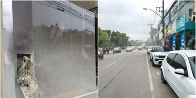 Princípio de incêndio é registrado em loja do centro de Camaquã