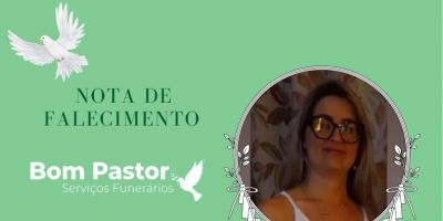 OBITUÁRIO: Nota de Falecimento de Camila Bierhals da Silva, de 36 anos