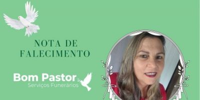 OBITUÁRIO: Nota de falecimento de Dirlane Fonseca Soares, de 52 anos