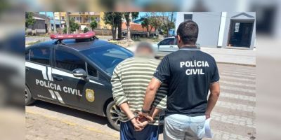 Homem acusado de abusar sexualmente da enteada em Tapes é preso em Camaquã