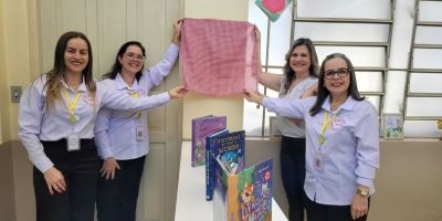 EMEI Irmãos Maristas de Camaquã inaugura Espaço de Leitura e Letramento