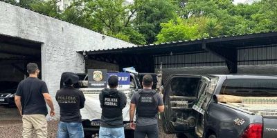 PF deflagra ação para reprimir o contrabando de cigarros no RS