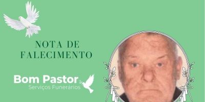 OBITUÁRIO: Nota de Falecimento de Mario Konflanz, de 79 anos