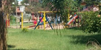 Brigada Militar realiza fiscalização na Praça do Floresta em Camaquã