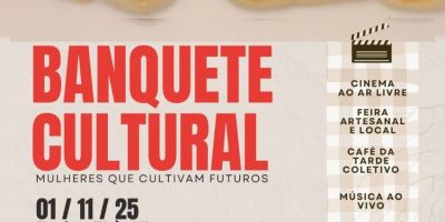 Evento em Cristal celebra diversidade cultural e protagonismo feminino com cinema, feira e música