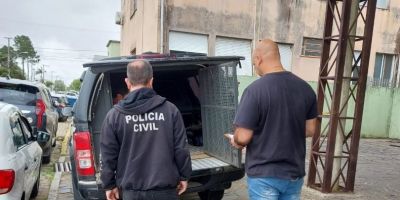 Homem de 39 anos é preso por descumprir medida cautelar de prisão domiciliar em São Lourenço do Sul