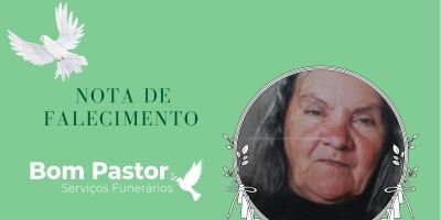OBITUÁRIO: Nota de Falecimento de Maria da Graça Bueno, de 68 anos