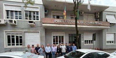 Camaquã recebe quatro novos veículos para reforçar ações do Programa Família Gaúcha