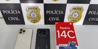 PC recupera aparelhos eletrônicos furtados de loja do centro de São Lourenço do Sul