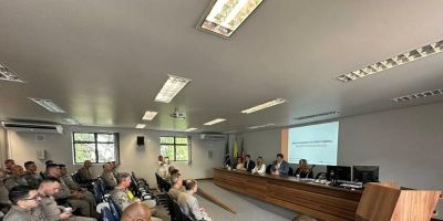 Projeto Fundadas Razões é apresentado a forças de segurança em Guaíba