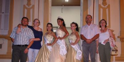 Camaquã - presidente e soberanas divulgam o 11º Bonito em Festa