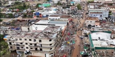 Ciclone causa destruição, deixa pelo menos 4 mortos e 400 feridos no Paraná