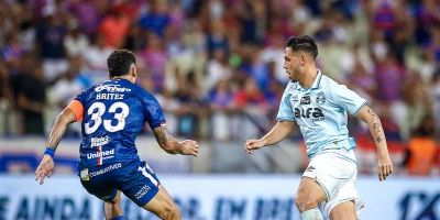 Grêmio cede empate ao Fortaleza pela 33ª rodada do Brasileirão