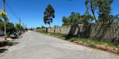 Prefeitura de Camaquã conclui calçamento na Rua Ana Gonçalves da Silva, no bairro Dr. Rosinha