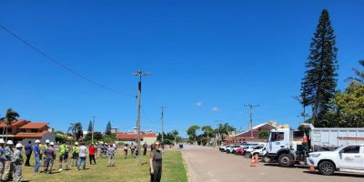 Campanha para remover cabos obsoletos e padronizar fiações é iniciada em São Lourenço do Sul