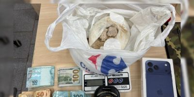 RF apreende 521 gramas de droga sintética na BR-116 em Jaguarão