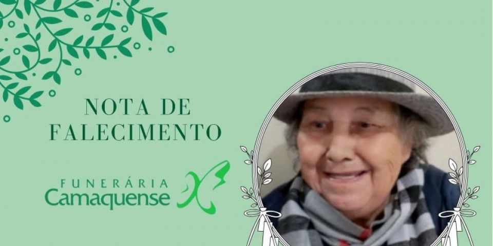 OBITUÁRIO: Nota de Falecimento de Daizi Medina Reiznautt, de 84 anos