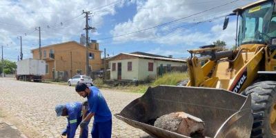 Prefeitura de Camaquã dá início à 3ª etapa do cronograma de retirada de galhos e podas