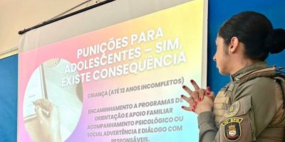 Projeto “Educar para proteger” é apresentado em escolas da Rede Municipal de Camaquã