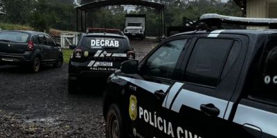 Decrab de Camaquã deflagra 2ª fase de operação contra grupo criminoso especializado em abigeato
