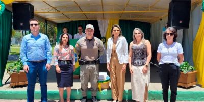 Dia da Bandeira: solenidade reúne autoridades em Camaquã