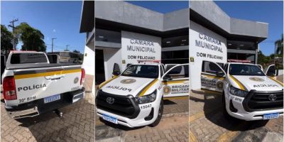 Brigada Militar recebe nova viatura semiblindada em Dom Feliciano