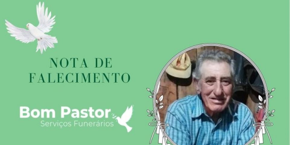 OBITUÁRIO: Nota de Falecimento de Manoel Alcir Oliveira Bueno, de 77 anos